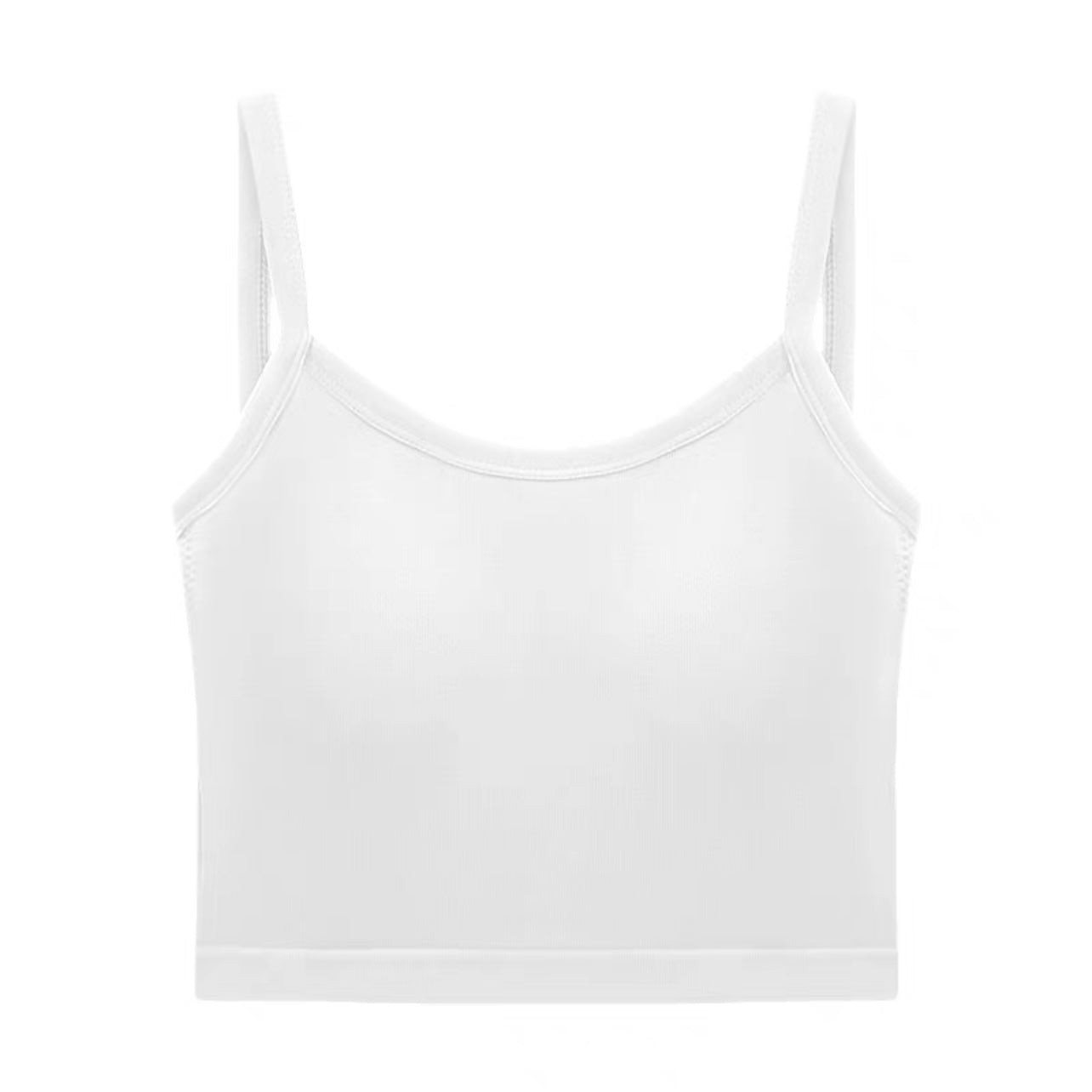 Short sling top with chest pads sexy back for women. Summer hot girl design. Slim fit.