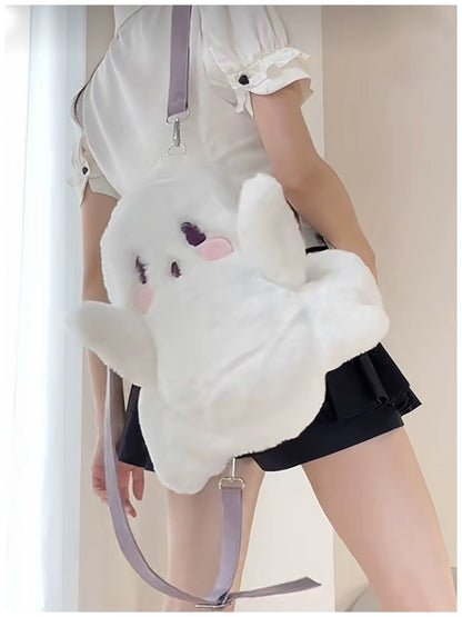 New Ghost Kid Backpack Doll Plush Bag Japanese Cute Girl Cartoon Backpack