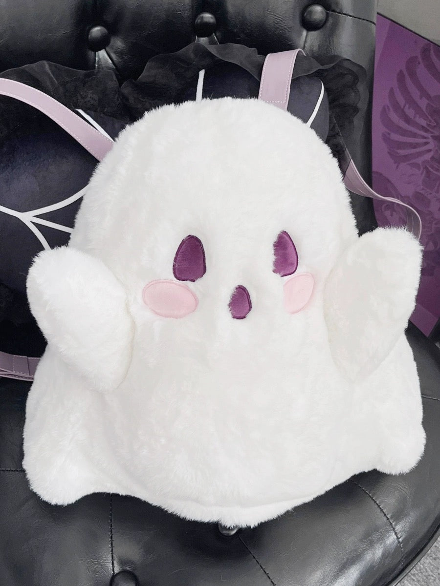 New Ghost Kid Backpack Doll Plush Bag Japanese Cute Girl Cartoon Backpack