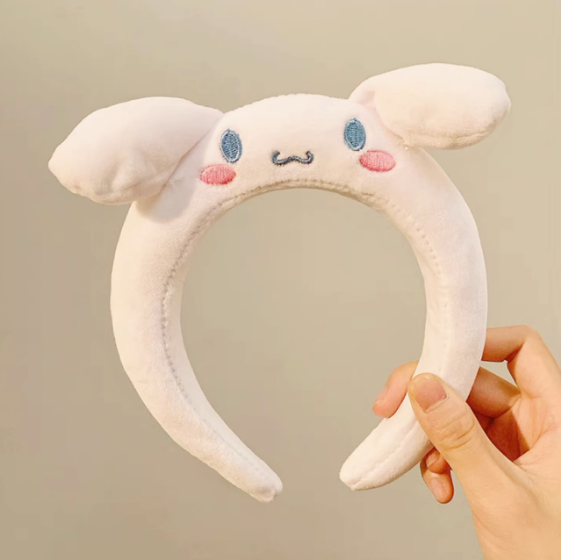 Cute Cinnamon Kuromi Melody Headband Super Cute Melody Cartoon Headband Washing Face